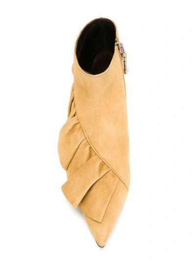 Shop Jw Anderson Ruffle Ankle Boots