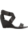 PIERRE HARDY 'Criss Cross' sandals,KL10CALFBLACK11384063