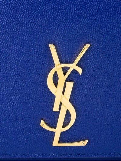 Shop Saint Laurent 'classic Monogram' Shoulder Bag