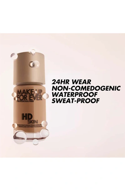 Shop Make Up For Ever Hd Skin Waterproof Natural Matte Foundation, 0.04 oz In 4n62