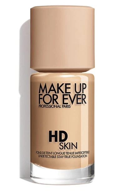 Shop Make Up For Ever Hd Skin Waterproof Natural Matte Foundation, 1.01 oz In 2820