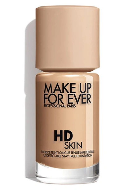 MAKEUP FOREVER HD SKIN UNDETECTABLE LONGWEAR FOUNDATION // WEAR TEST! 