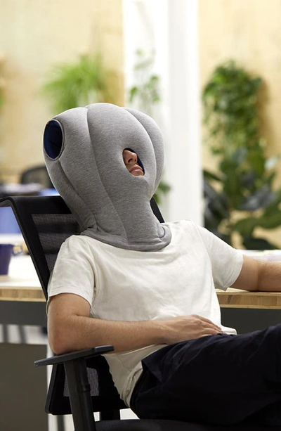 Studio Banana Things Ostrichpillow Original Napping Pillow In Sleepy Blue
