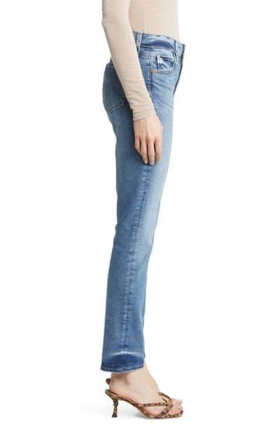 Shop Ag Mari High Waist Slim Straight Leg Jeans In Resort