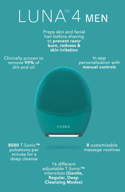 Foreo Luna™ 4 Men 2-in-1 Smart Facial Cleansing & Firming Device
