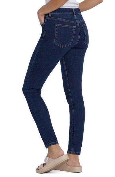 Shop Hint Of Blu Brilliant High Waist Skinny Jeans In Voyage