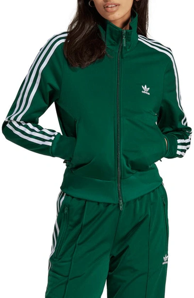 Adidas Originals Firebird Recycled Polyester Track Jacket In Dark Green |  ModeSens