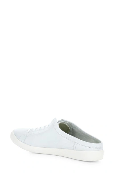 Shop Softinos By Fly London Idle Sneaker In White Smooth Leather