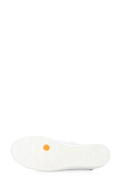 Softinos By Fly London Mule Sneaker In White Smooth Leather
