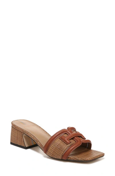 Shop Sam Edelman Waylon Slide Sandal In Rich Cognac/ Cuoio