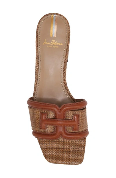 Shop Sam Edelman Waylon Slide Sandal In Rich Cognac/ Cuoio