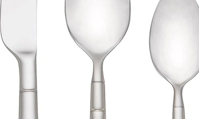 Kate Spade Fair Harbor 45-piece Flatware Service In Stainless Steel