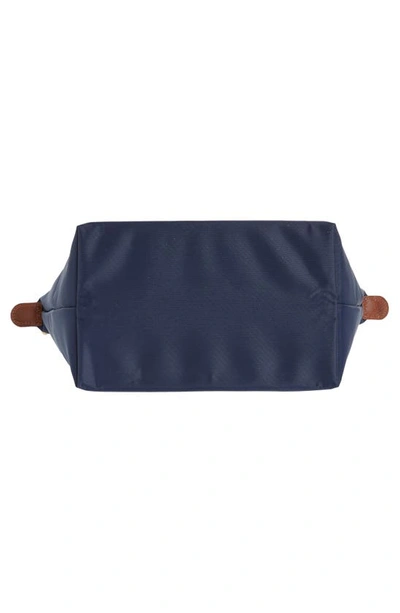 Longchamp Small Le Pliage Top Handle Bag In Marine