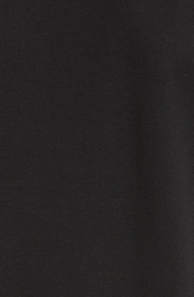 Shop Dolce & Gabbana Logo Plate Crewneck Cotton T-shirt In Black