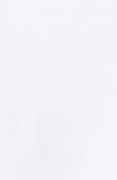 Dolce & Gabbana Logo Plate Crewneck Cotton T-shirt In Opt White