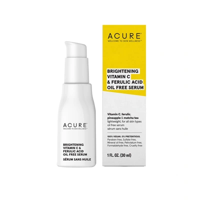 Shop Acure Brightening Vitamin C & Ferulic Acid Oil Free Serum