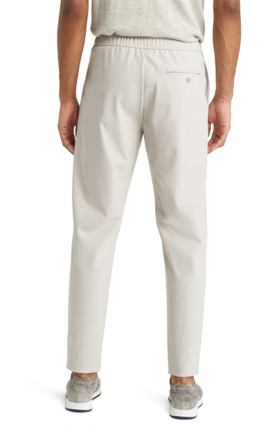 Theory Mayer Drawstring Precision Ponte Pants In Putty - B1j