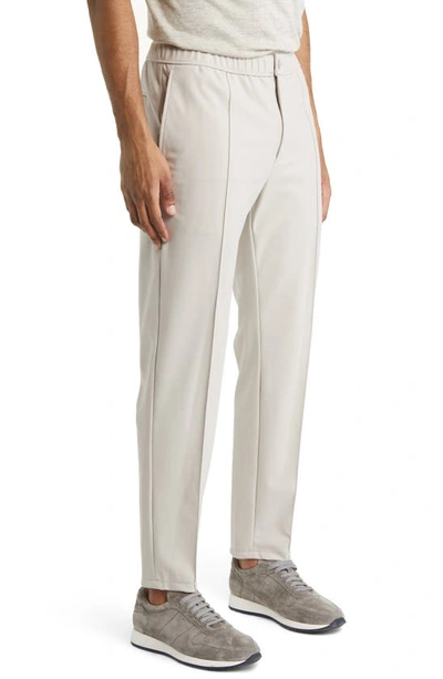 Theory Mayer Drawstring Precision Ponte Pants In Putty - B1j