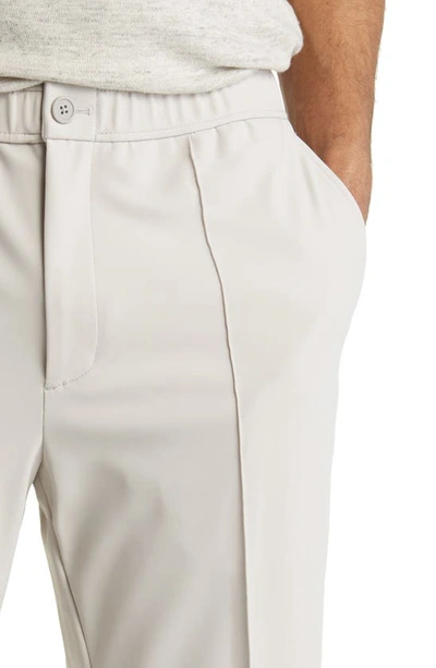 Theory Mayer Drawstring Precision Ponte Pants In Putty - B1j