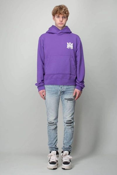 Amiri best sale purple hoodie