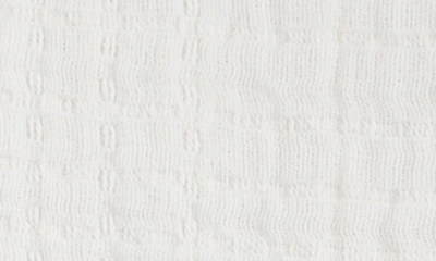 Pom Pom At Home Arrowhead Cotton Blanket In Cream