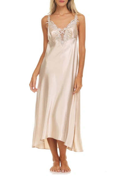 Shop Flora Nikrooz Flora By   Stella Gown In Almond