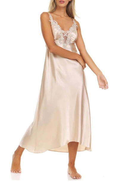 Shop Flora Nikrooz Flora By   Stella Gown In Almond
