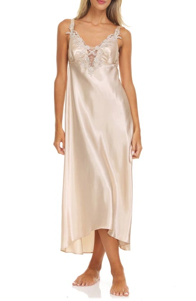 Shop Flora Nikrooz Stella Gown In Almond