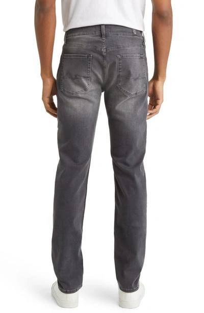 Shop Seven 7 For All Mankind Slimmy Squiggle Slim Fit Tapered Jeans In Trajectry