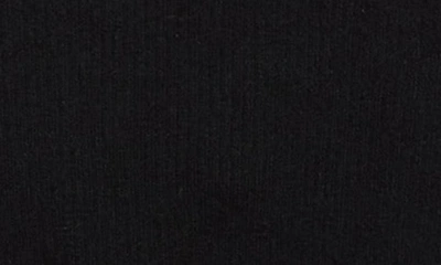 Shop Totême Off The Shoulder Rib Sweater Dress In Black