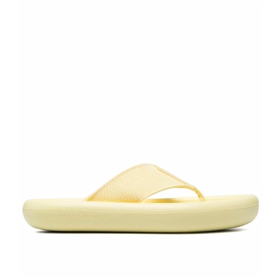 Shop Stella Mccartney Air Slides In Yellow