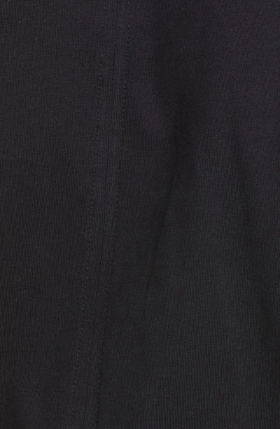Shop Isabel Marant Zelikia Modern Tie Front Cotton Jersey Top In Black
