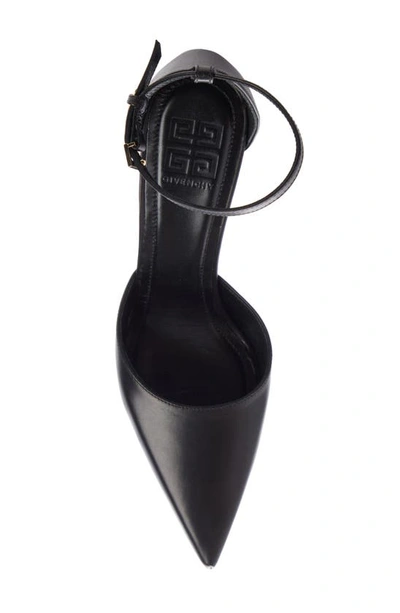 Shop Givenchy G-lock Pointed Toe Platform Pump In Black