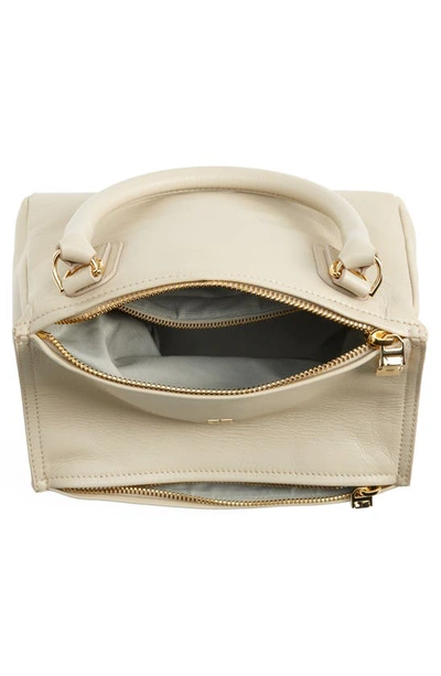Givenchy Small Pandora Calfskin Leather Crossbody Bag in Natural Beige