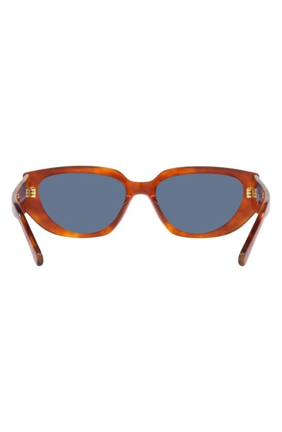 Shop Vogue 52mm Oval Sunglasses In Mustard