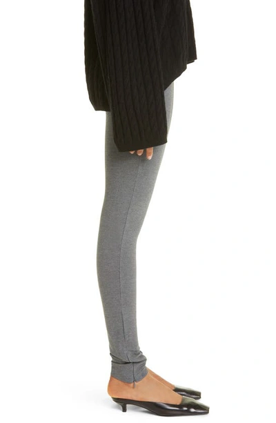 Toteme Zip Legging in Grey Melange