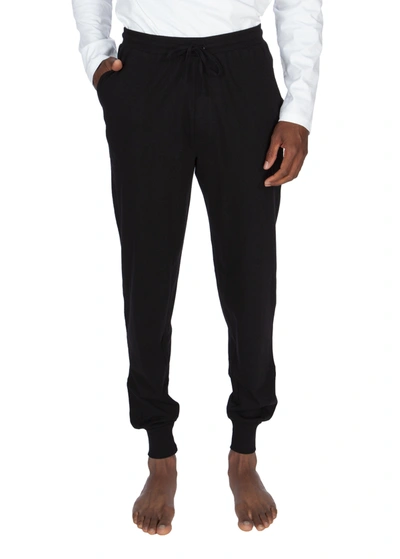 Shop Unsimply Stitched Light Weight Lounge Pant In Black