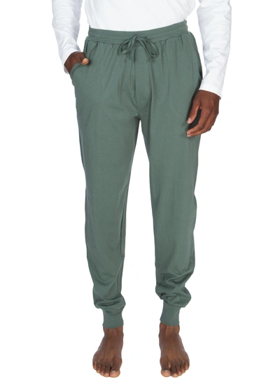 Shop Unsimply Stitched Light Weight Lounge Pant In Green