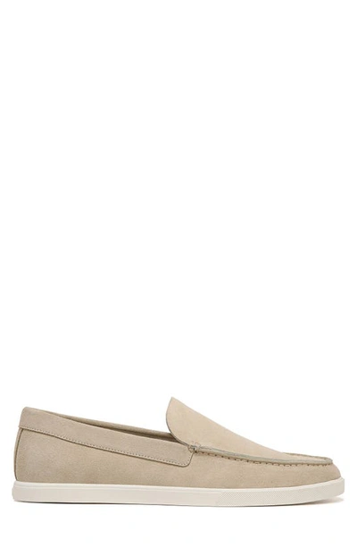 Vince Sonoma Suede Loafer In Neutral