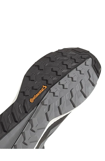 Shop Adidas Originals Terrex Free Hiker Gore-tex® Waterproof Hiking Boot In Wonder Steel/ Grey/ Orange