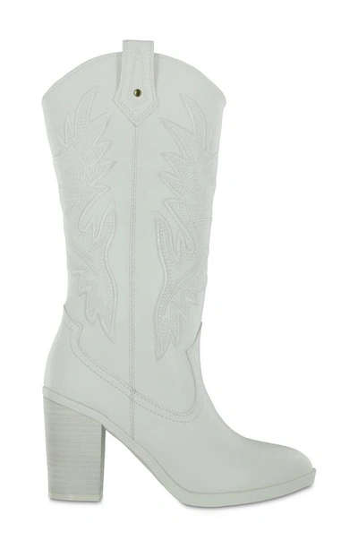 Shop Mia Taley Western Boot In White