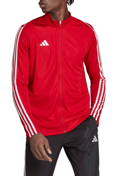Adidas Originals Tiro 23 Recycled Polyester League Soccer Jacket In  Red/white | ModeSens