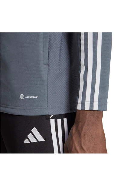 Shop Adidas Originals Tiro 23 Recycled Polyester League Soccer Jacket In Team Onix