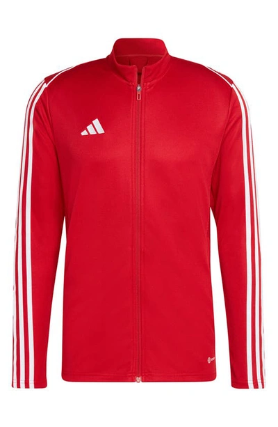 Shop Adidas Originals Tiro 23 Recycled Polyester League Soccer Jacket In Team Power Red