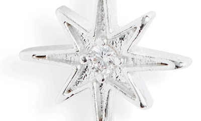 Estella Bartlett North Star Pendant Necklace In Silver