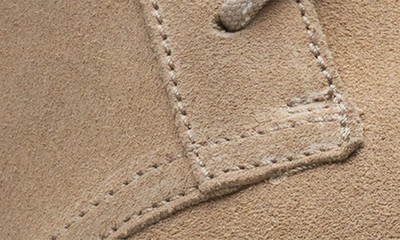 Clarks Corston Db Waterproof Chukka Boot In Sand W Lined