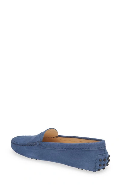 Shop Tod's Gommini Driving Shoe In Insigna Blue