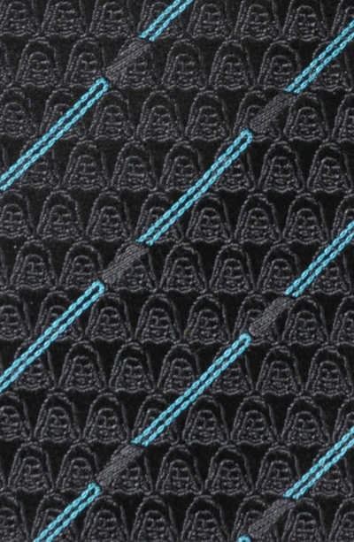 Shop Cufflinks, Inc . Star Wars™ Obi-wan Kenobi Lightsaber & Darth Vader Silk Tie In Black