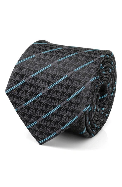Cufflinks, Inc . Star Wars™ Obi-wan Kenobi Lightsaber & Darth Vader Silk Tie In Black