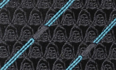 Cufflinks, Inc . Star Wars™ Obi-wan Kenobi Lightsaber & Darth Vader Silk Tie In Black